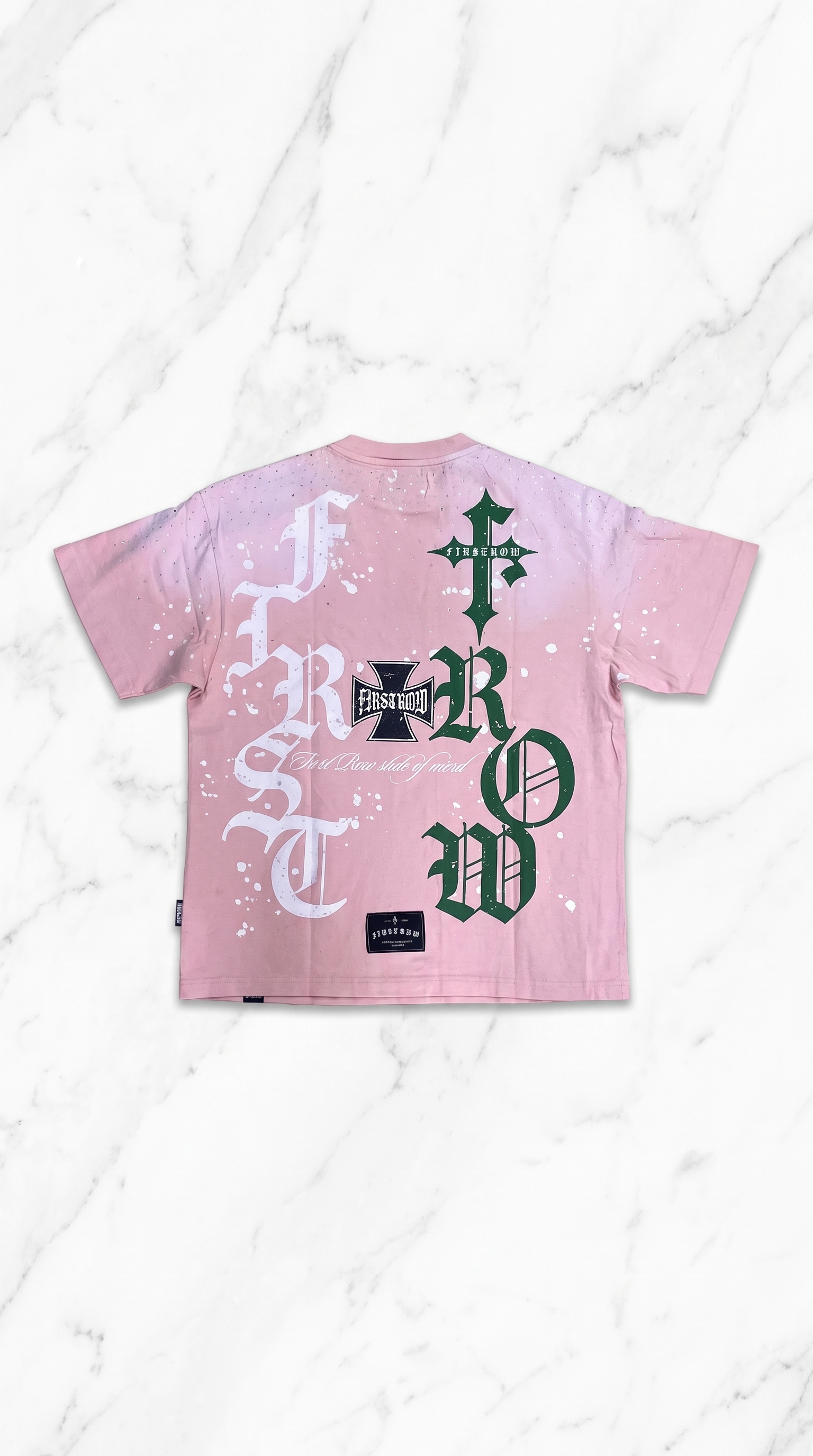 First Row Love & Desire Tee – Pink