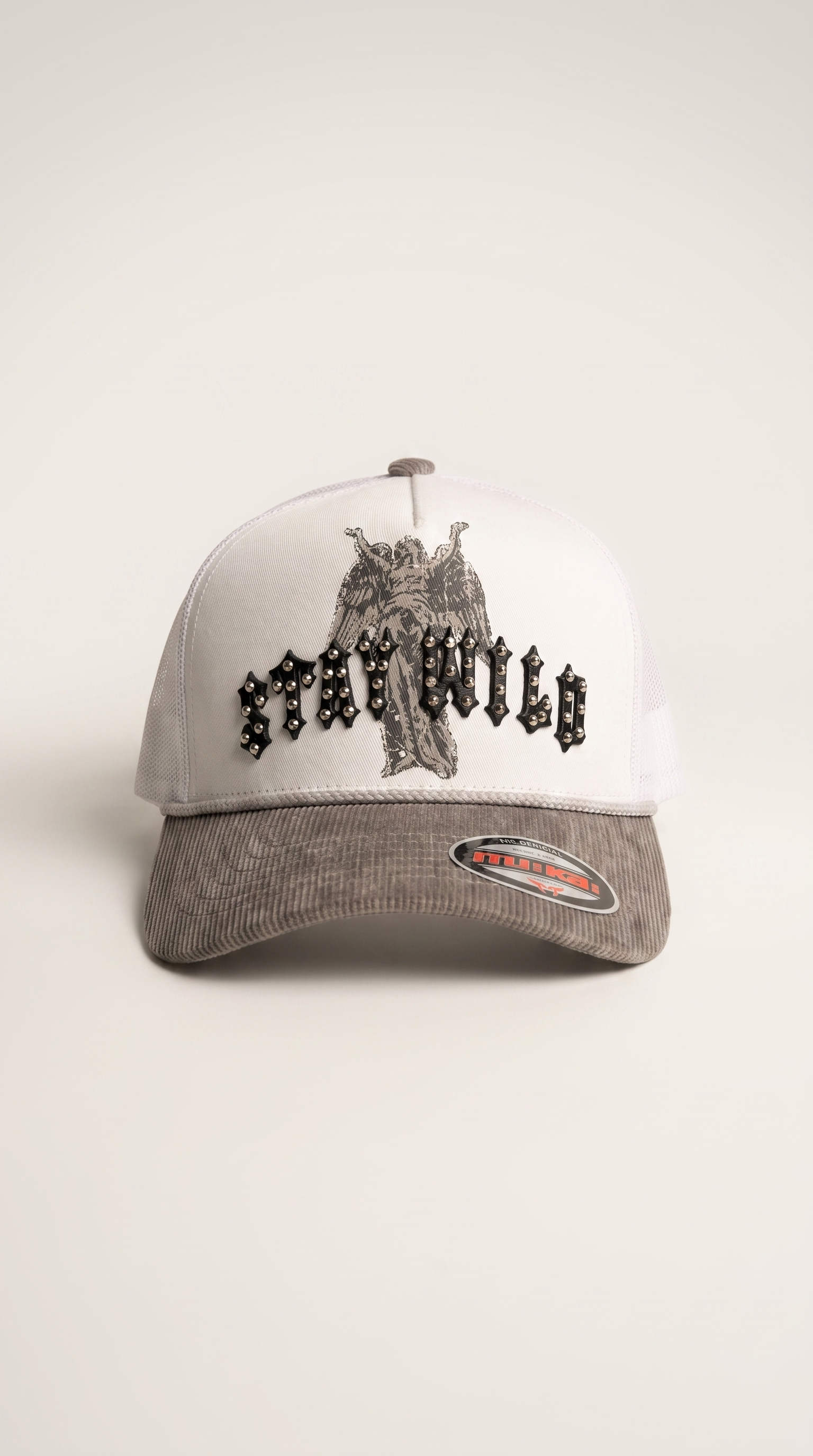Stay Wild Studded Trucker Hat