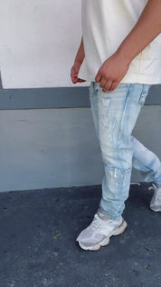 Echo Blue Skinny Fit Jeans