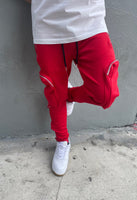 Red Joggers