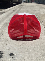 Trust No 1 Trucker Hat (White/Red)