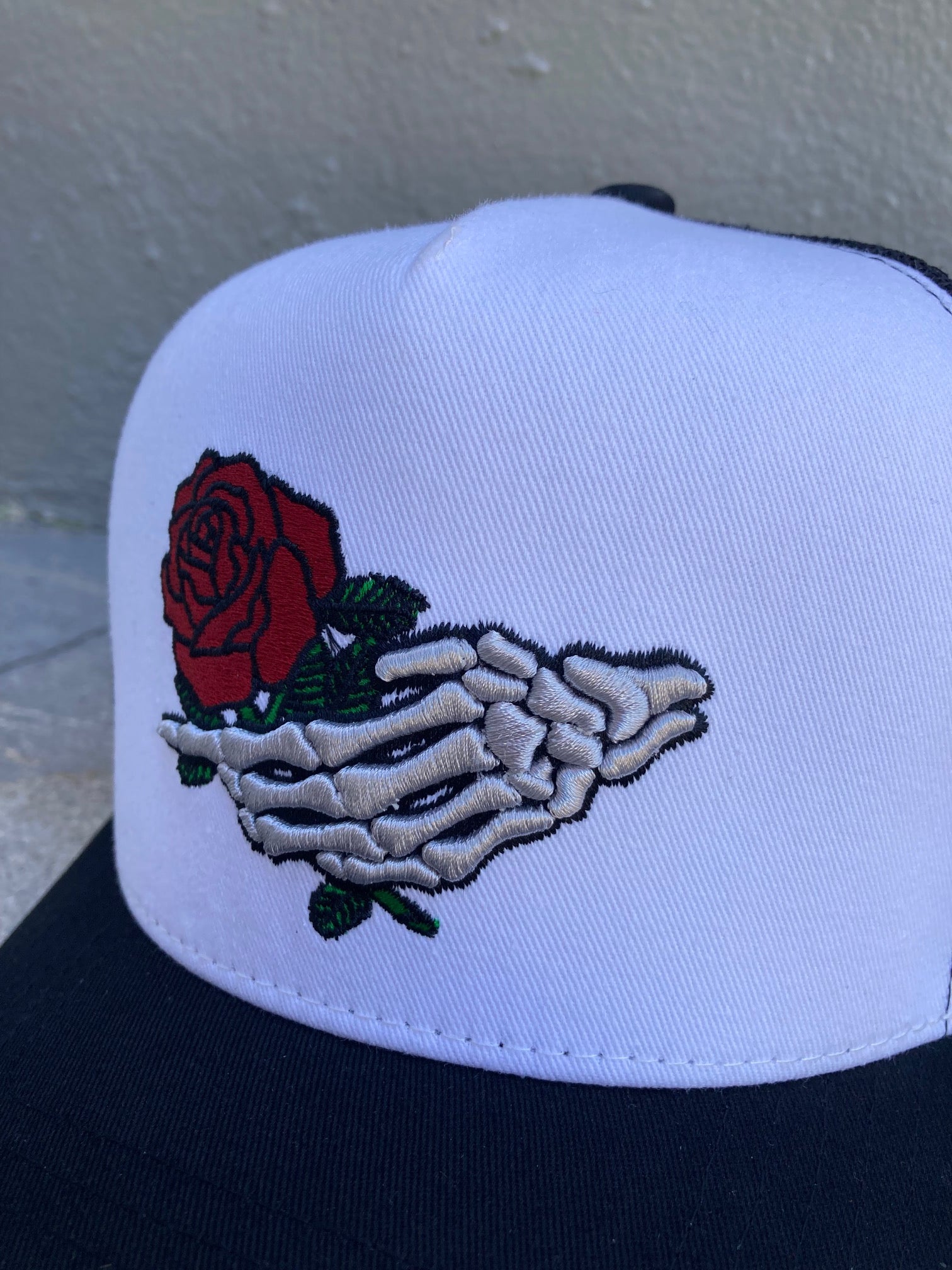 Fallen Rose Trucker Hat