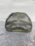 Live Free Trucker Hat (Olive)